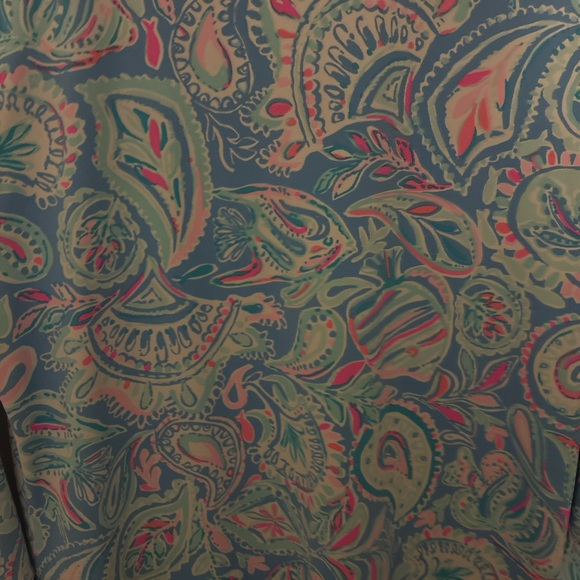 Lilly Pulitzer ChillyLilly Dress Zanzibar Blue Fish Kiss UPF 50+ Pink M - Picture 5 of 9